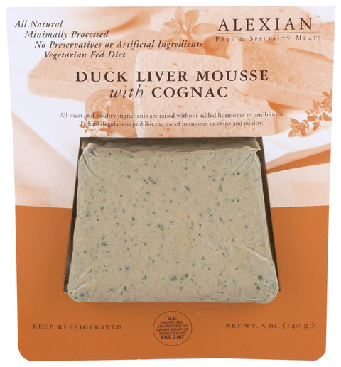 ALEXIAN MOUSSE DUCK COGNAC SLC - 5 OZ