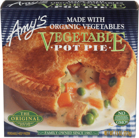 AMYS POT PIE VEGETABLE - 7.5 OZ