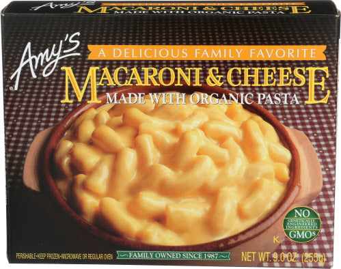 AMYS ENTREE MAC & CHS - 9 OZ