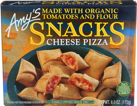 AMYS SNACK CHSE PIZZA - 6 OZ