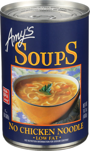 Amys 
Soup No Chkn Ndle, 14.1 OZ. 
042272005031 | 00056758