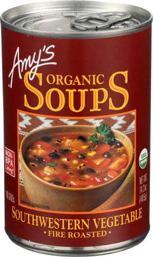 AMYS SOUP VEG RSTD STHWSTN ORG - 14.3 OZ