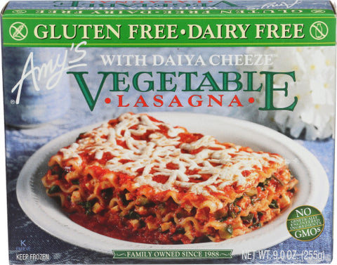 AMYS LASAGNA DF VEG ORG - 9 OZ
