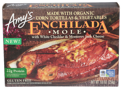 AMYS ENTREE MOLE CHSE ENCHLDA - 9 OZ