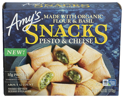 AMYS CHEESE PESTO SNACK - 6 OZ