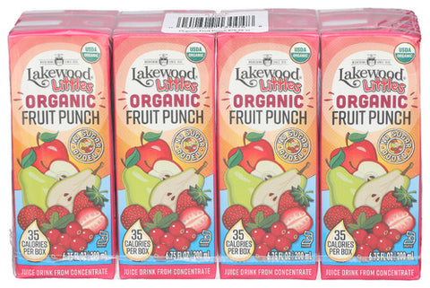 LAKEWOOD JUICE FRUIT PUNCH 8CT - 54 FO