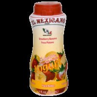 EL MEXICANO YOGURT BEV STRAWBAN - 7 OZ