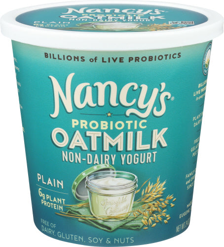 Nancys Yogurt Oatmilk Plain, 24 OZ.