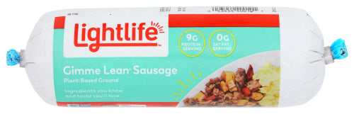 LIGHTLIFE GIMME LEAN SAUSAGE - 14 OZ