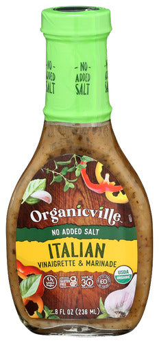 ORGANICVILLE DRESSING ITALIAN - 8 FO
