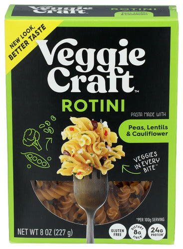 VEGGIECRAFT PASTA ROTINI CAULI - 8 OZ