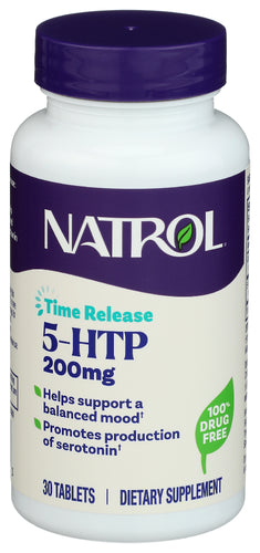 NATROL 5-HTP 200 MG TIME RELEASE - 30 TB