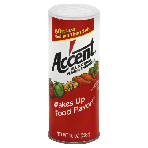 Accent 
Ssnng Flavor Enhancer, 9.5 OZ.