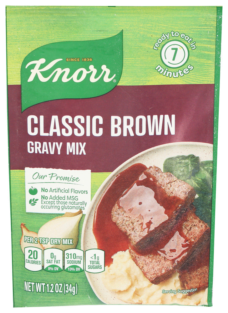 KNORR MIX GRAVY BROWN - 1.2 OZ