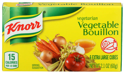 KNORR BOUILLON CUBE VEGTBL - 2.1 OZ