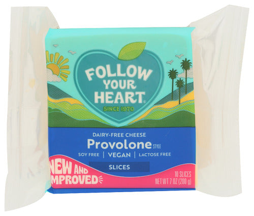 FOLLOW YOUR HEART CHEESE ALT PROVLNE SLICE - 7 OZ