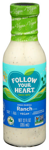 FOLLOW YOUR HEART DRSSNG RANCH VEGN HGH OMG - 12 OZ