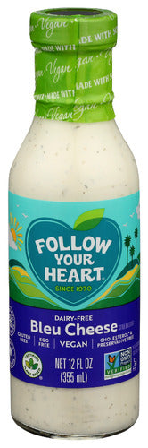 FOLLOW YOUR HEART DRSSNG BLEU CHEESE - 12 OZ