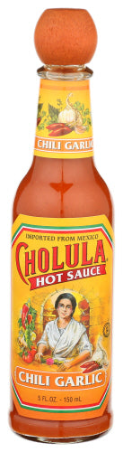 Cholula 
Sauce Hot Chili Garlic, 5 OZ.