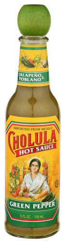 Cholula 
Sauce Hot Grn Pppr, 5 OZ.