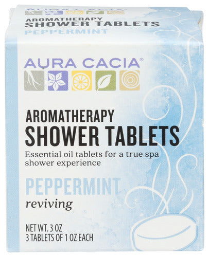 Aura Cacia 
Shower Tblt Pprmnt Rvvng, 3 OZ.