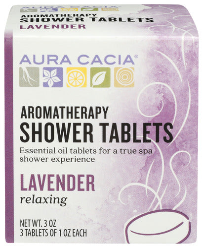 Aura Cacia 
Shower Tblt Lvndr Rlxng, 3 OZ.