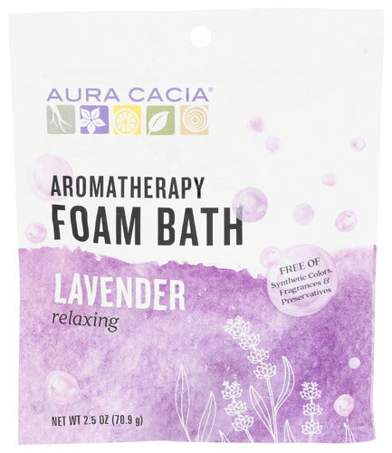 Aura Cacia 
Bath Foam Lavender Relaxing, 2.5 OZ.