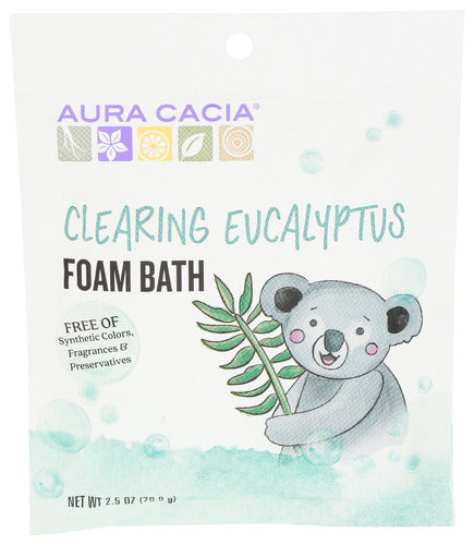 Aura Cacia 
Bath Foam Kid Clearing, 2.5 OZ.