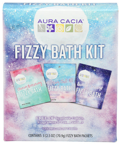 Aura Cacia 
Bath Fizzy Kit, 1 EA.