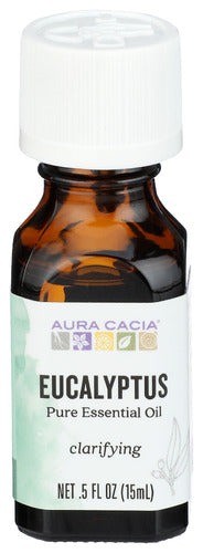Aura Cacia 
Ess Oil Eucalyptus, 0.5 OZ.