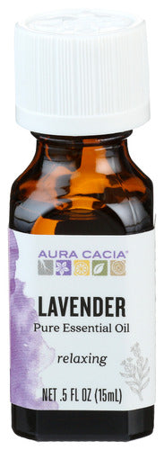 Aura Cacia 
Ess Oil Lavender, 0.5 OZ.