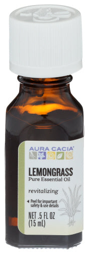 Aura Cacia 
Ess Oil Lemongrass, 0.5 OZ.