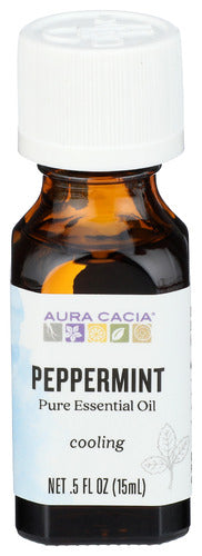 Aura Cacia 
Ess Oil Ppprmnt, 0.5 OZ.
