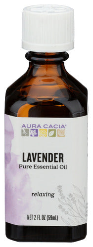 Aura Cacia 
Ess Oil Lavender, 2 OZ.
