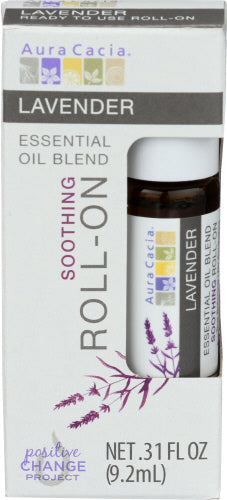 Aura Cacia 
Oil Essent Roll Lvndr, 0.31 FO.