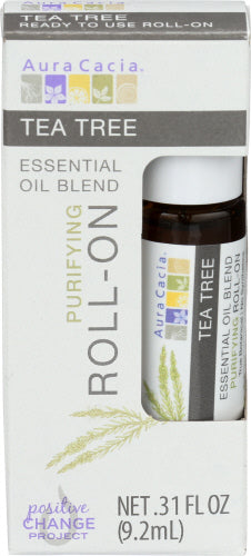 Aura Cacia 
Oil Essent Roll Tea Tree, 0.31 FO.