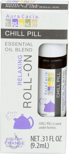 Aura Cacia 
Oil Essent Roll Chill Pill, 0.31 FO.