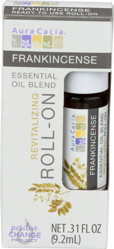 Aura Cacia 
Oil Essent Roll Frnkincnse, 0.31 FO.