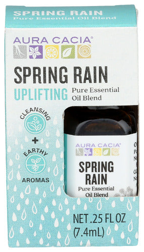 Aura Cacia 
Oil Ess Spring Rain, 0.25 FO.