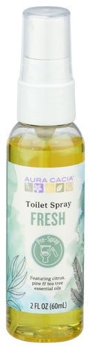 Aura Cacia 
Spray Toilet Fresh, 2 FO.