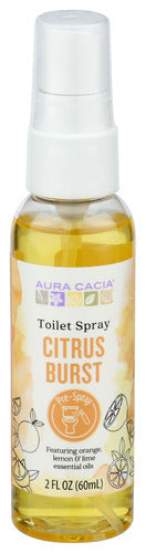 Aura Cacia 
Spray Toilet Citrus Brst, 2 FO.