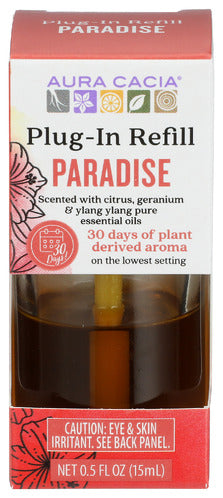 Aura Cacia 
Refill Paradise, 0.5 FO.