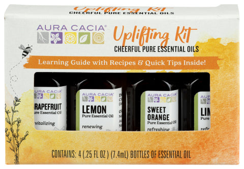Aura Cacia 
Oil Essential Uplift Kit, 1 FO.