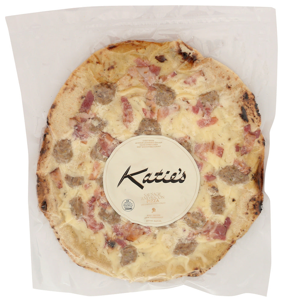 KATIES PIZZA AND PASTA PIZZA SAUSAGE AND BACON - 12 EA