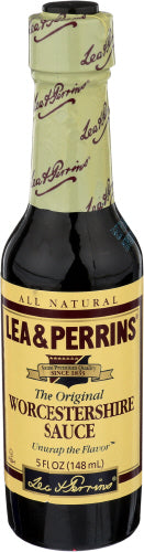 LEA & PERRINS SAUCE WORCESTERSHIRE - 5 OZ