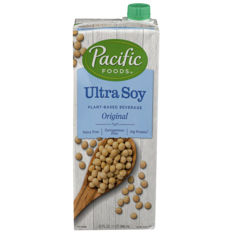 PACIFIC FOODS BEV SOY U PLAIN LF - 32 FO