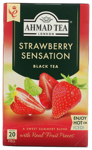 Ahmad 
Tea Strawberry Sensation, 1.46 OZ.