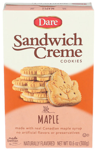 Dare 
Cookie Maple Creme, 10.6 OZ.