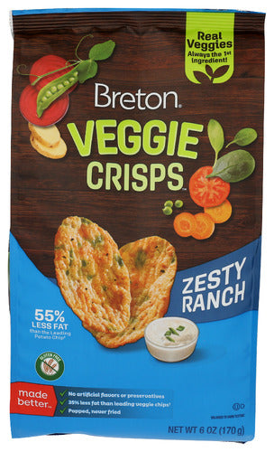 Dare 
Crisps Veggi Zesty Ranch, 6 OZ.