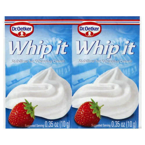 Dr Oetker 
U Whip It 2Pk, 0.7 OZ